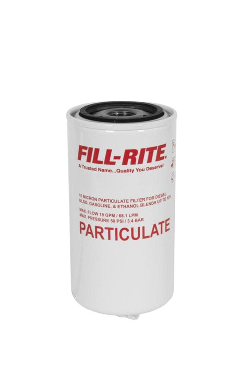 3/4" Fill-Rite F1810PM1 18 GPM (68 LPM) Particulate Spin-On Fuel Filter with Drain
