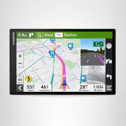 DriveSmart Garmin 86, 8-inch Car GPS Navigator with Bright, Crisp High-Resolution Maps and Garmin Voice Assist