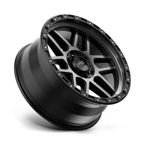 KMC Satin Black MESA Wheel with Gray Tint (0 x 0. inches /6 x 139 mm, 0 mm Offset)
