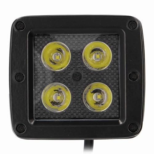 4 LED Cube Lights Daytona Lights 3” Blackout (Spot) – 2 Pack