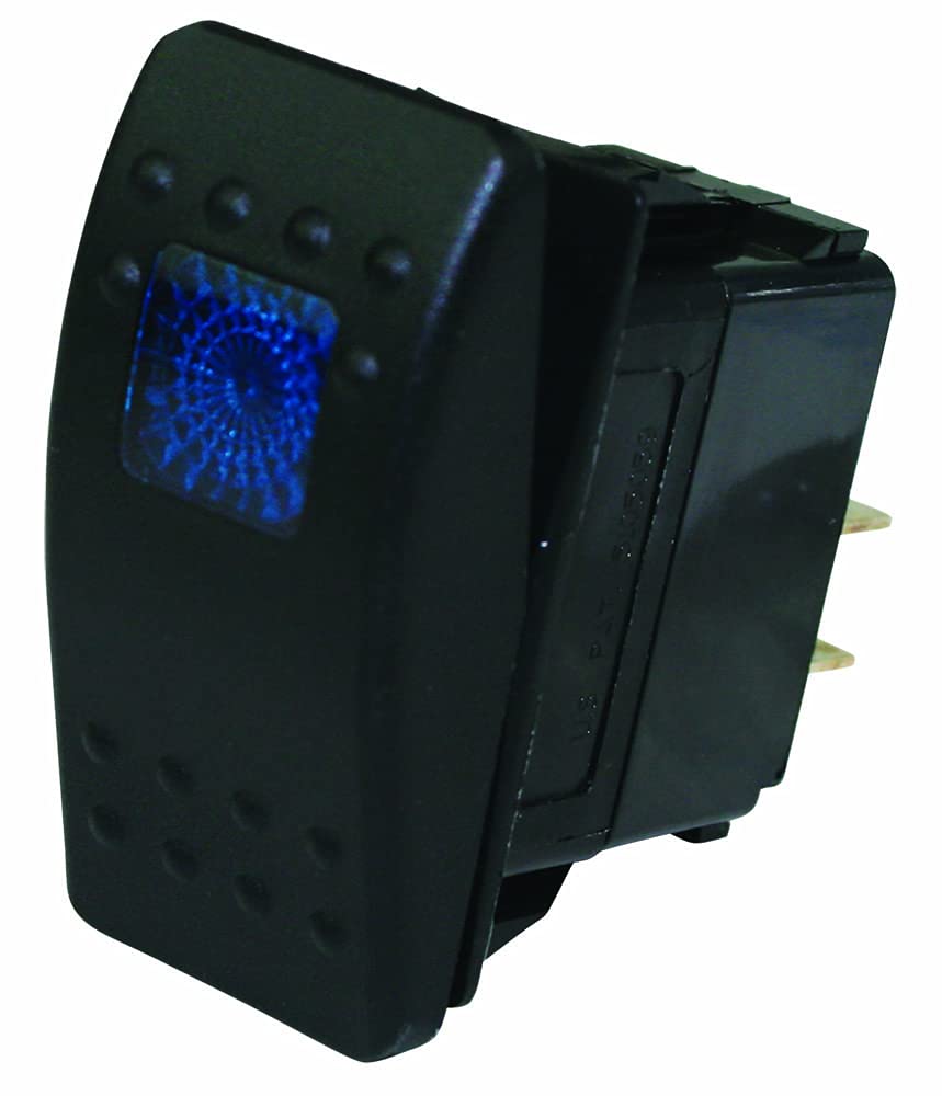 On/Off Moroso Rocker Switch, Replacement w/Blue LED