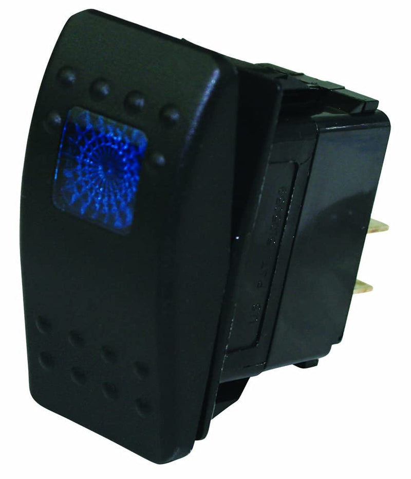 On/Off Moroso Rocker Switch, Replacement w/Blue LED
