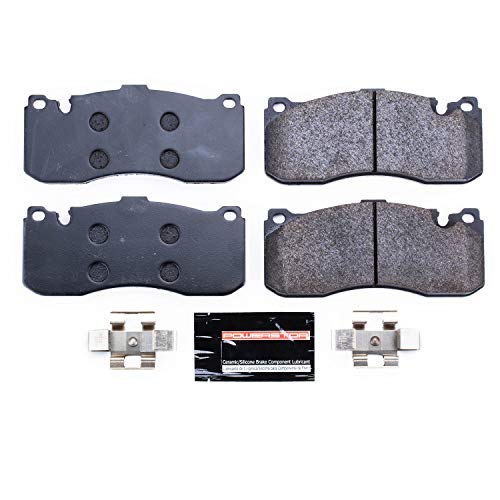 Power Stop Track Day Spec PSA-1371 Front Ceramic Brake Pads For BMW 135i 2008-2013, BMW 135is 2013, BMW 323i 2006-2009, Mini Cooper 2013 [Model Specific]