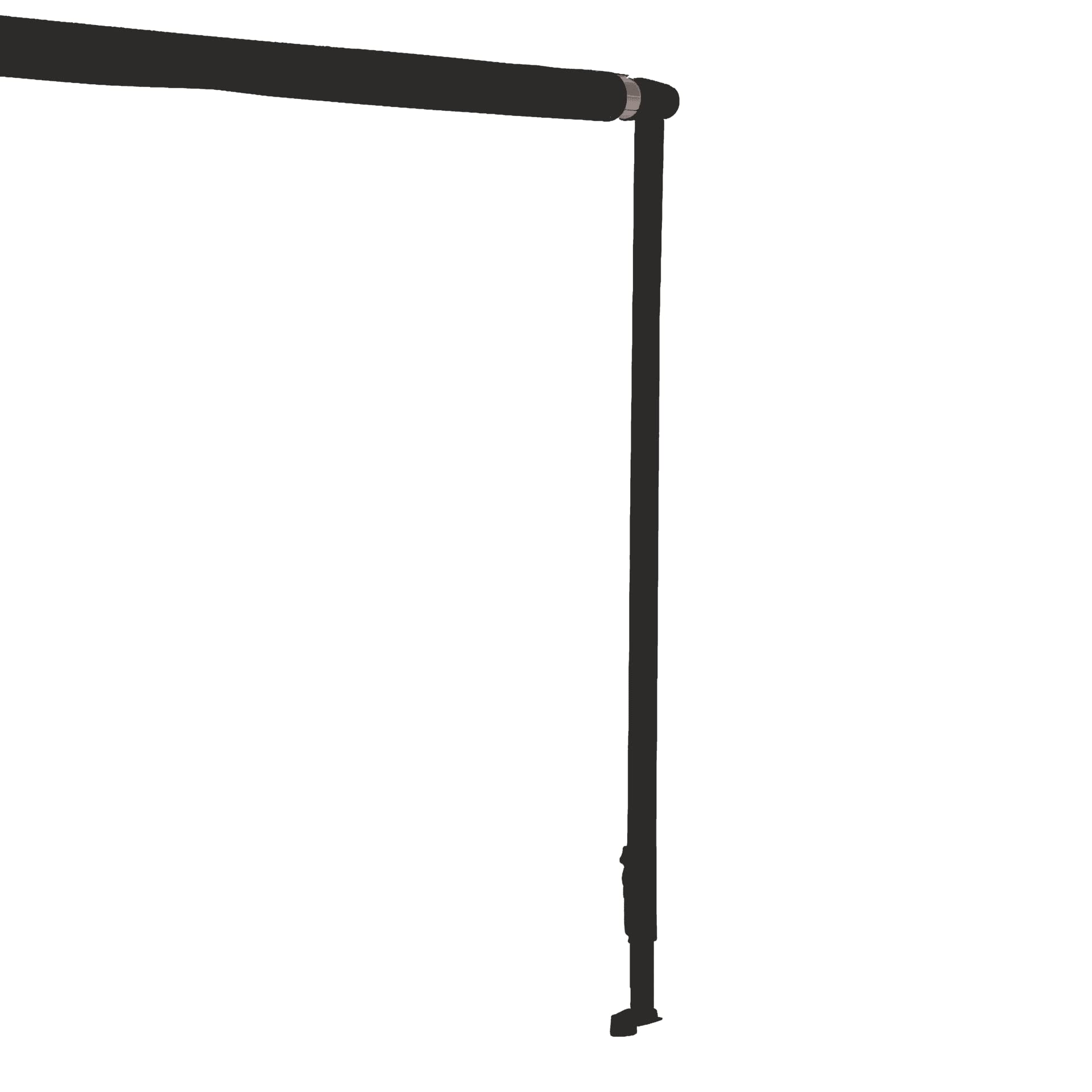 Dometic Patio Universal Awning Hardware - Fits 803, 839, 848 & 858 Models - Tall Black Universal Awning Suitable for 9000, 8500 and Sunchaser Awnings
