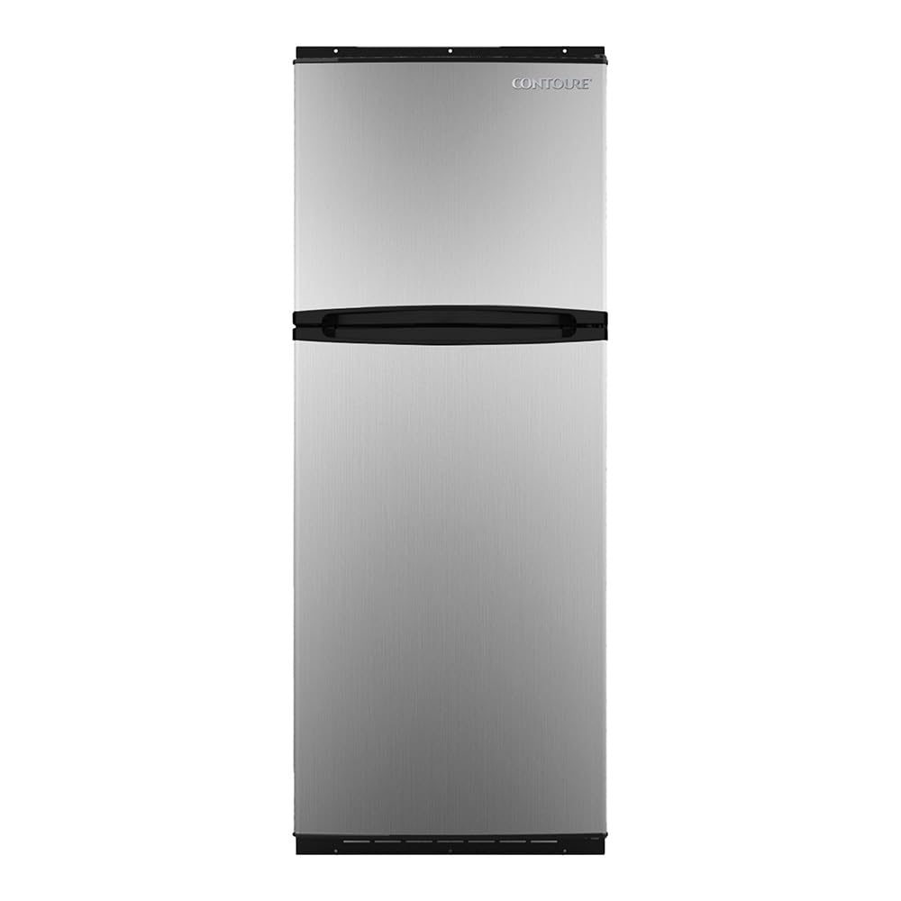 RV CONTOURE Refrigerator, 10.7 cu.ft. | Mobile Lifestyle Approved | Space-Saving Design | Customizable Cooling | Energy Efficient for Off-Grid Living | R-1088BK-12V