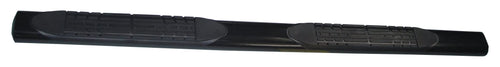 4 Inch TrailFX A1549B Oval Straight Nerf Bars Side Steps with Step Pads Gloss Black Powder-Coated Steel, Welded End Caps, Rocker Panel Mount, Slip-Resistant, Fits 2019–2023 Ford Ranger, Set of 2