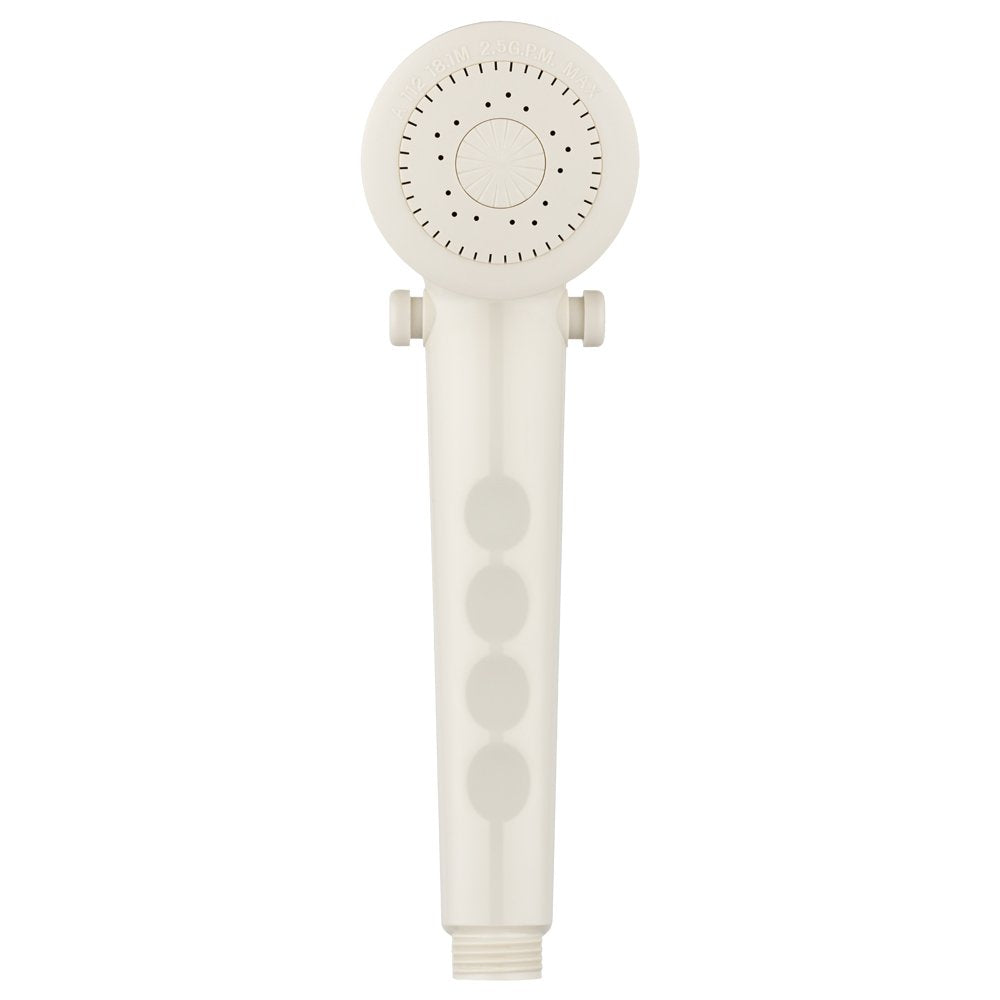Dura Faucet RV DF-SA135-BQ Economical Handheld Replacement Shower Head Wand Unit, Water Saving Flow Control Trickle Switch (Bisque Parchment)