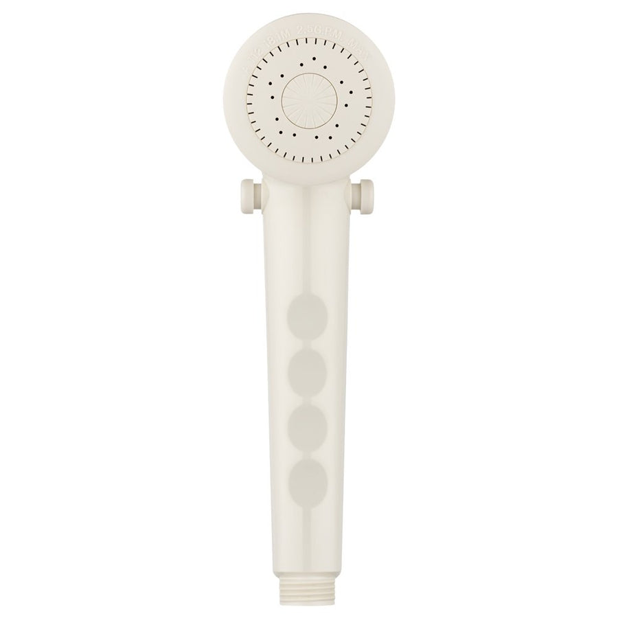 Dura Faucet RV DF-SA135-BQ Economical Handheld Replacement Shower Head Wand Unit, Water Saving Flow Control Trickle Switch (Bisque Parchment)