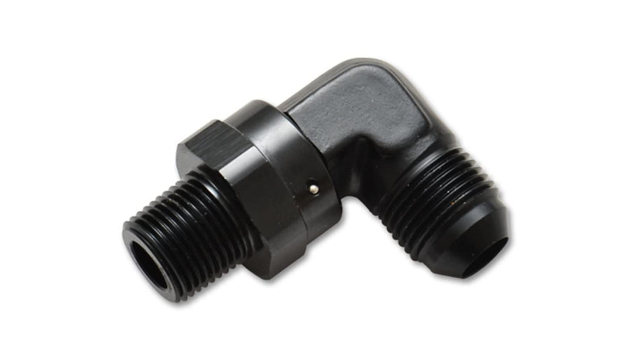 1/2in NPT Male 90 Degree Swivel - VIBRANT PERFORMANCE -6AN Flare