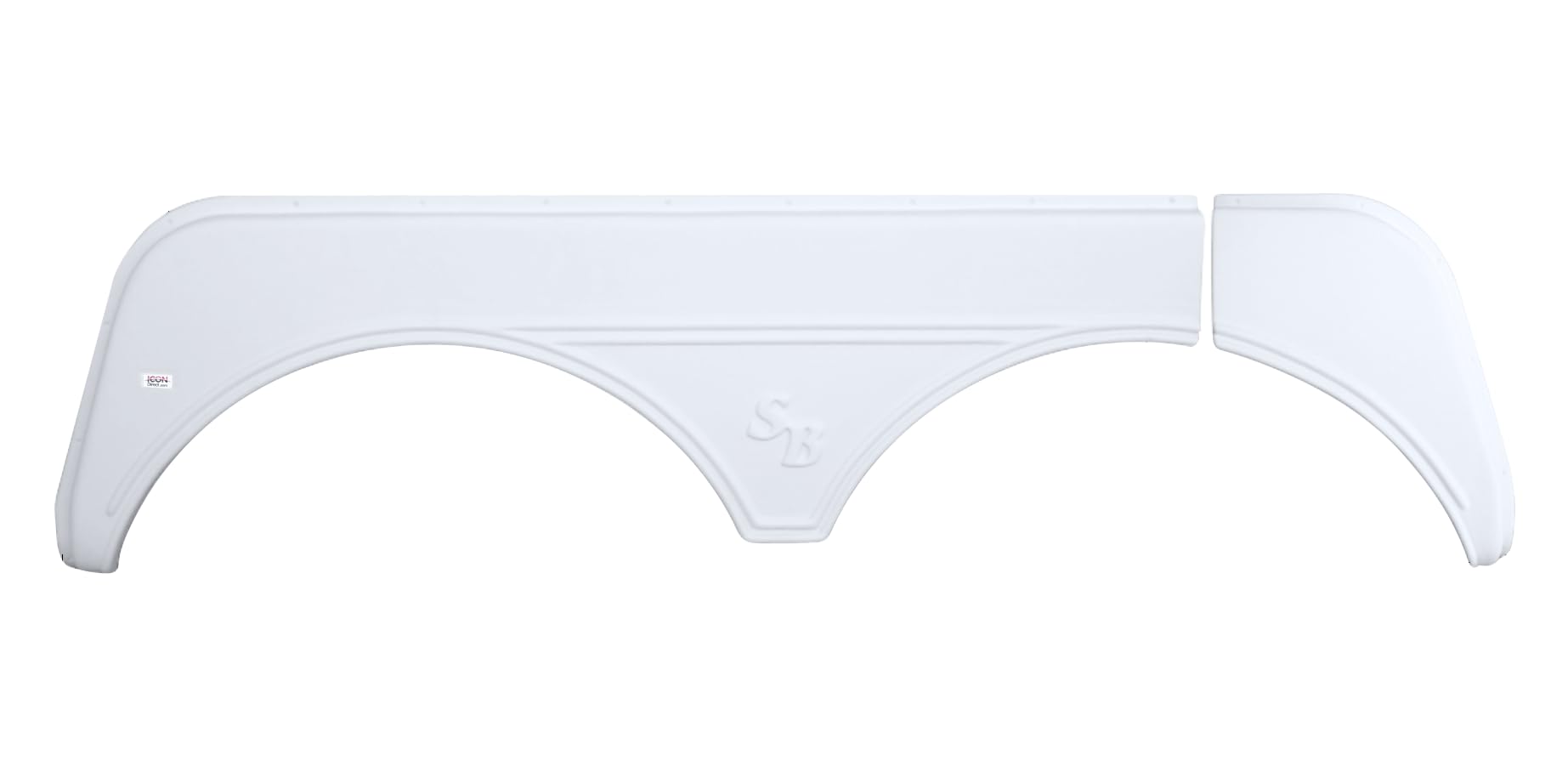 Fender Skirt ICON, Tandem, Sunnybrook, FS2630, Polar White
