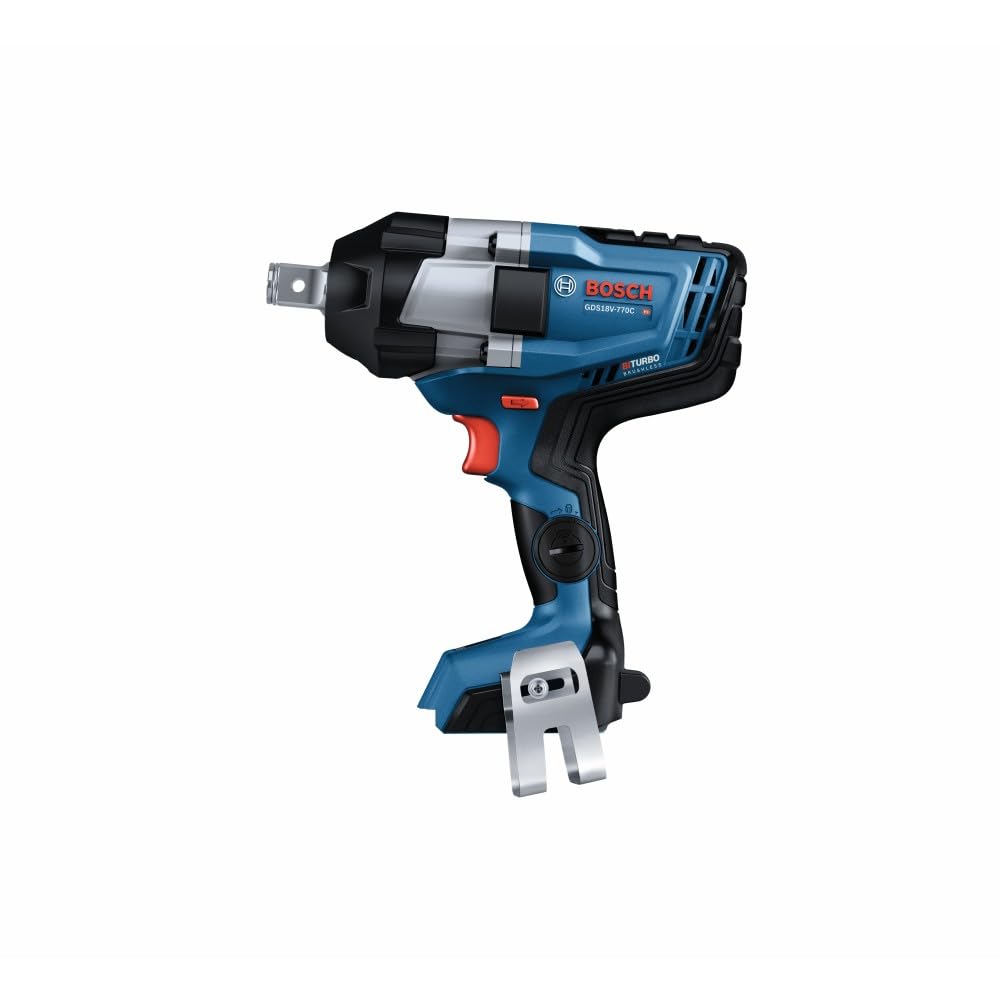 BOSCH PROFACTOR™ GDS18V-770CN 18V Connected-Ready 3/4 In. Impact Wrench with Friction Ring and Thru-Hole (Bare Tool)