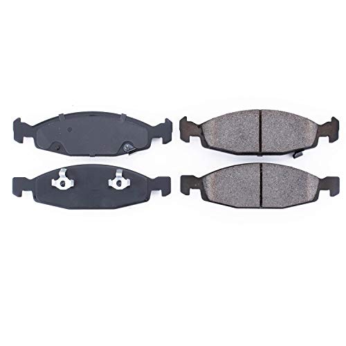 Power Stop Z16 16-790 Evolution Front Ceramic Brake Pads For Jeep Grand Cherokee 1999-2003 [Vehicle Specific]