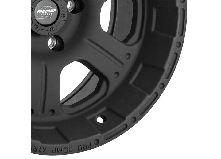 PXA89 Pro Comp Alloys 17X9 5X5.0 F-BLK -6MM - PXA7089-7973
