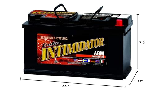 AGM Deka 9A49 Intimidator Battery