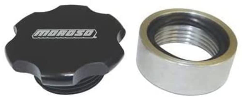 Filler Cap Kit Moroso 85284 w/Steel Bung, 1-1/4"-12 Threads