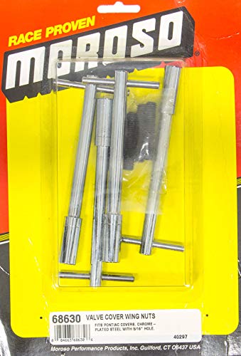 Valve Cover MOROSO 68630 Wing Nuts CHR