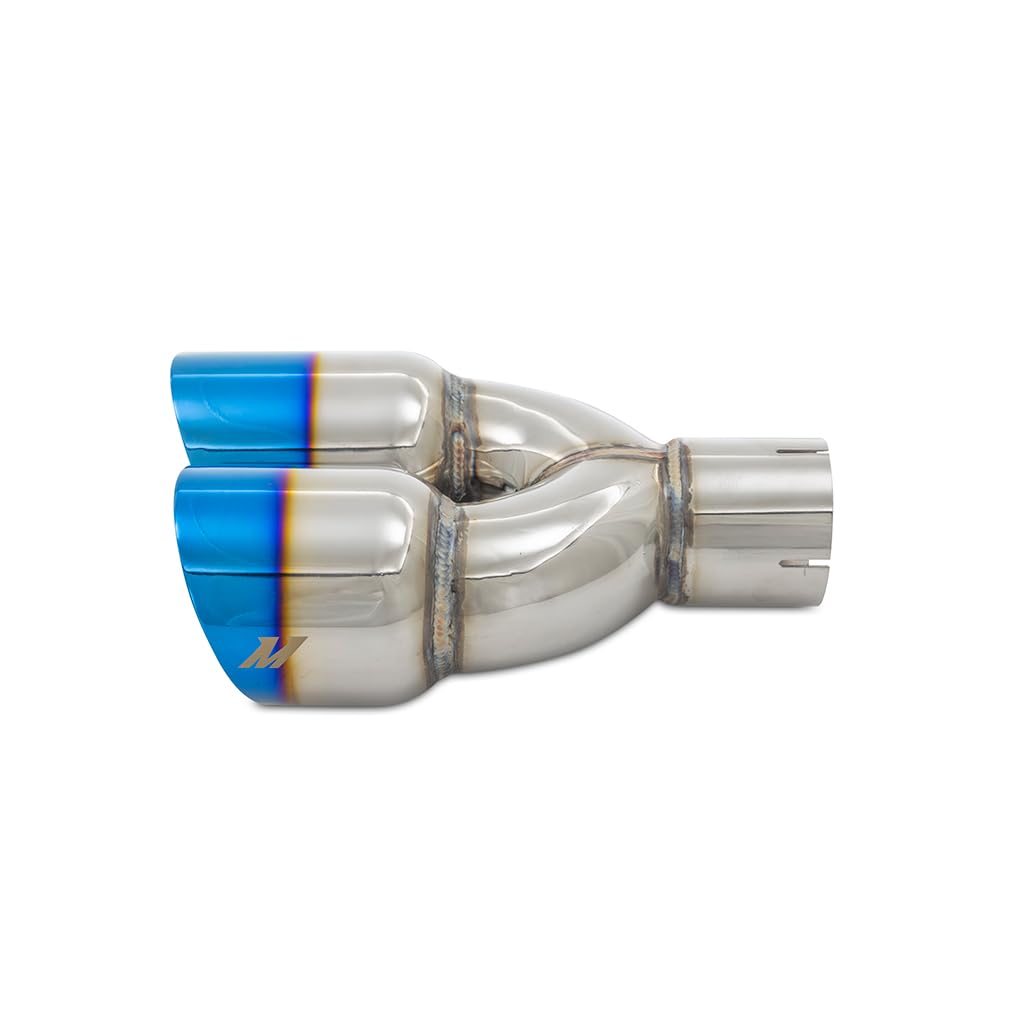 Mishimoto Exhaust Tips Dual Offset, 2.5" Inlet, 3" Outlet