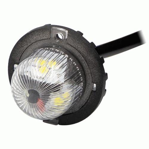 Heise Strobe Hidden Red Marker Lights - 1 Inch - 9 Led