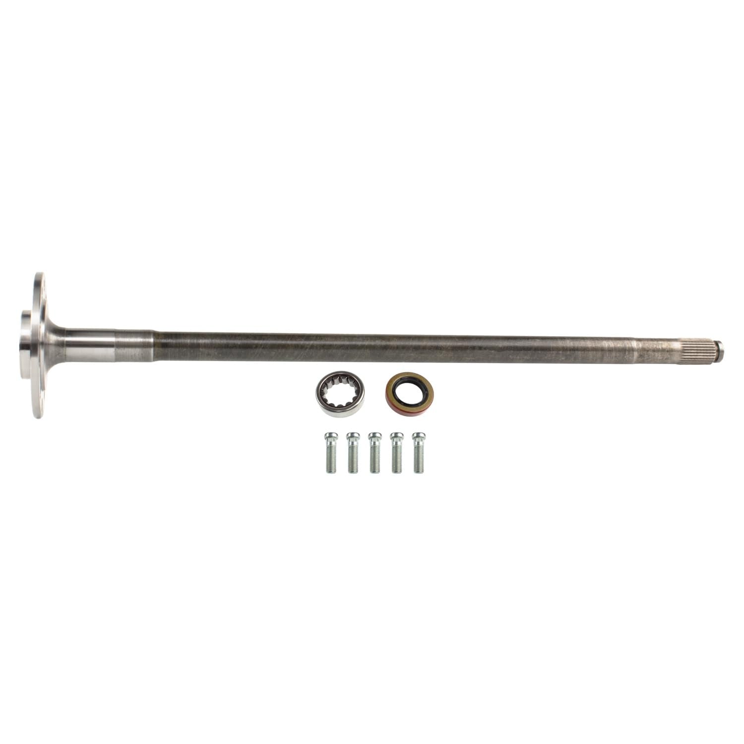 Drive EXCel Axle Shaft Assembly For GM 8.2" (10 Bolt); 29.625" Overall Length; 5 X 4.75 Lug Pattern; 28 Spline; Includes Bearing, Seal And Studs