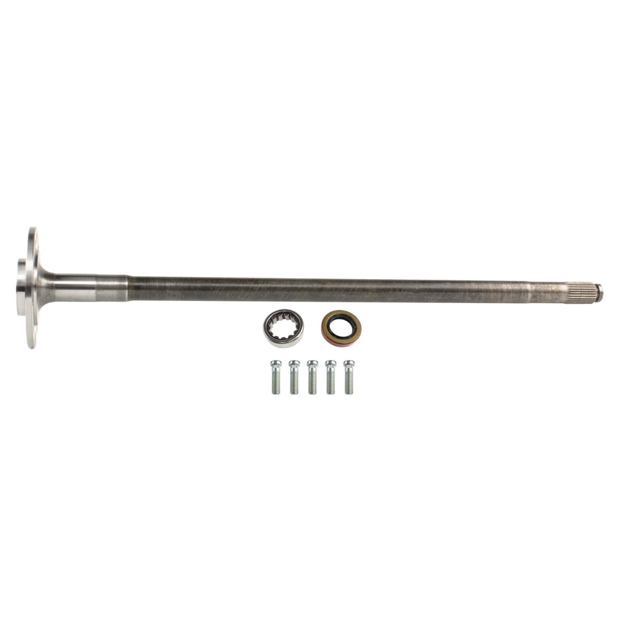 Drive EXCel Axle Shaft Assembly For GM 8.2" (10 Bolt); 29.625" Overall Length; 5 X 4.75 Lug Pattern; 28 Spline; Includes Bearing, Seal And Studs
