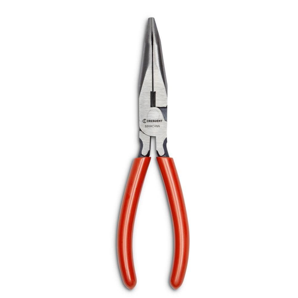 8" Bent Nose Plier Dipped Grip CRESCENT (8888CVNN)