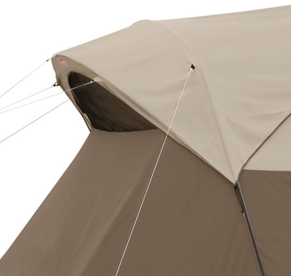 WeatherMaster Coleman 10-Person Tent with Rainfly & Room Divider, Spacious Weatherproof Family Tent with Carry Bag