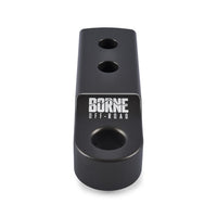 2” Hitch Receiver Borne Off-Road Shackle Mount, Hard Anodized Gray
