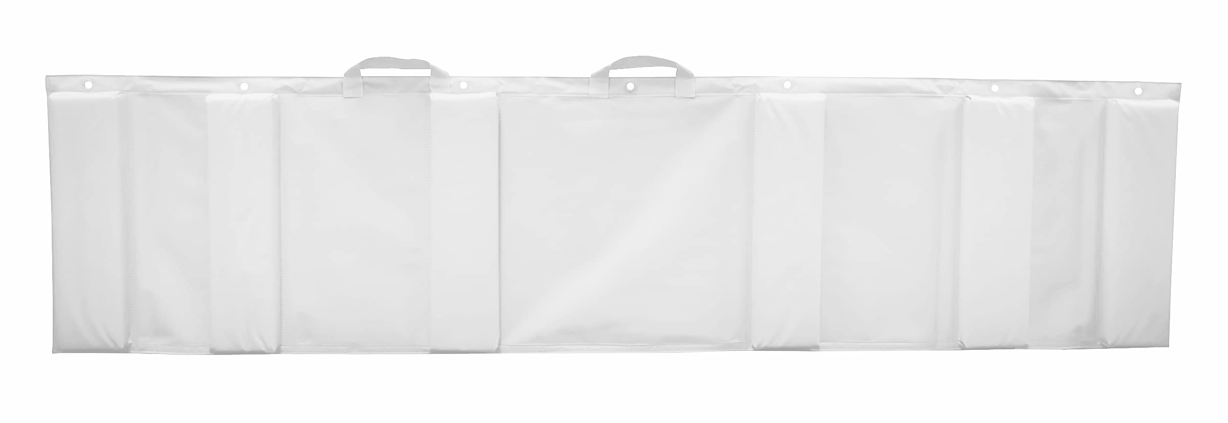 Vinyl Covered Hull-Saver Rafting Fender, White (22" H x 7'4"L)