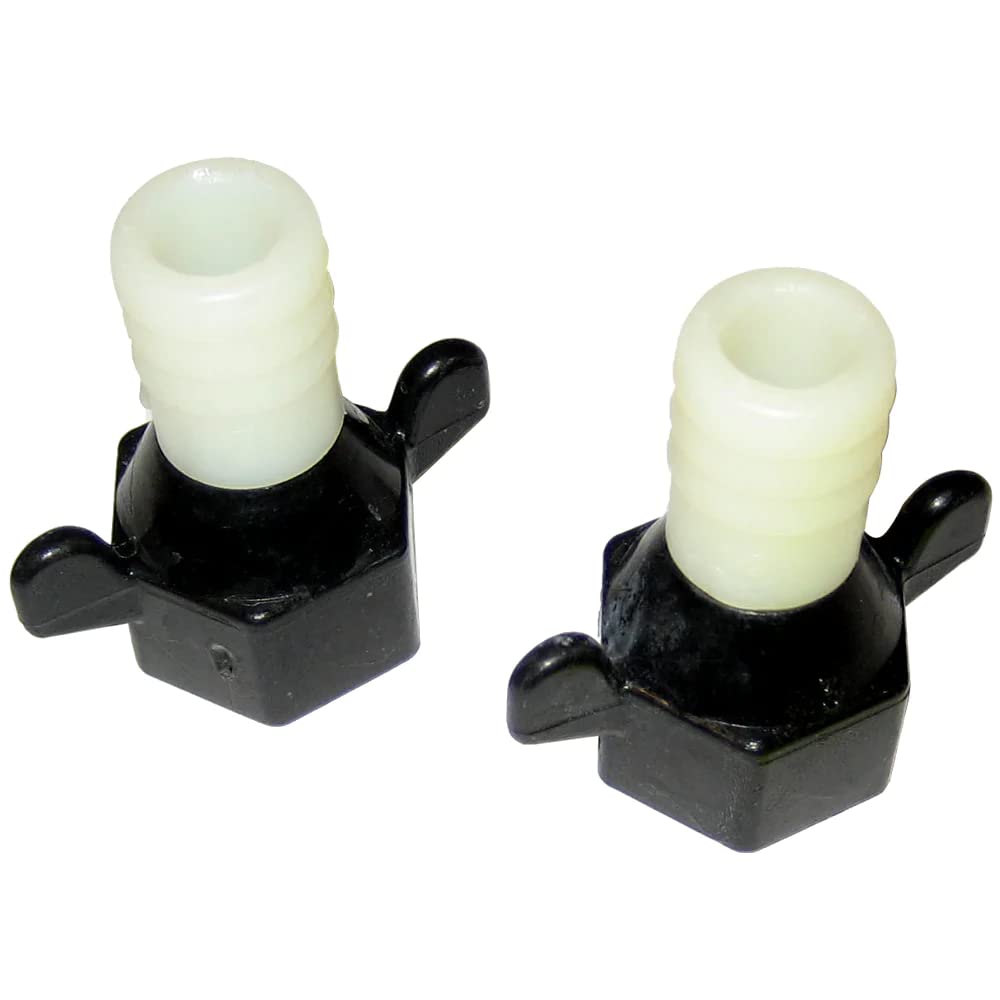 Pentair Shurflo Wingnut Swivel Straight Fitting - 1/2"-14NPT(F) x 5/8" Barb