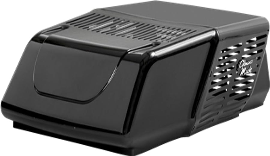 Mach 10 Coleman-Mach 45204-0782 Signature Series Low-Profile Air Conditioner with Wood Skid - 15,000 BTU, Polished Black