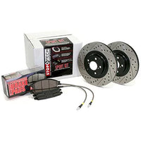 Sport Axle Pack Stoptech Drilled & Slotted; Front 978.44076F