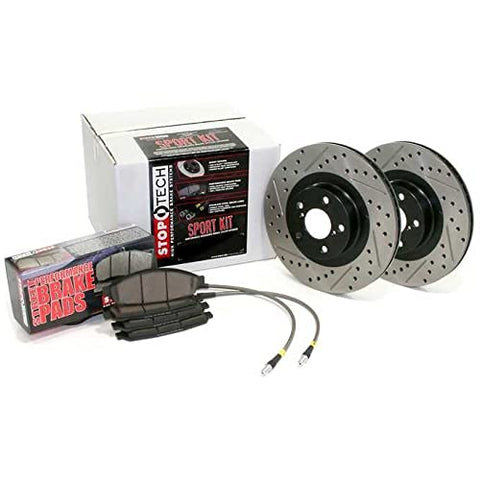 Sport Axle Pack, Drilled & Slotted, Rear Stoptech 978.35031R