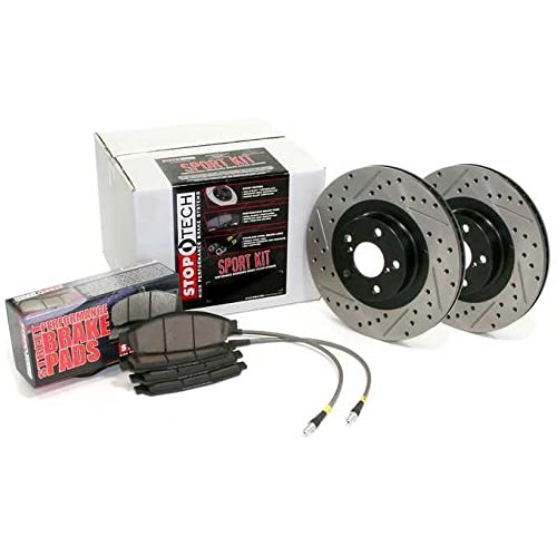 Sport Axle Pack, Drilled & Slotted, Rear Stoptech 978.35031R