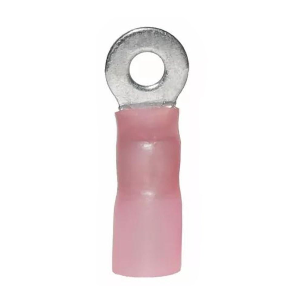 Heat Shrink Ancor Ring Terminal, #8 3/8", 3pc