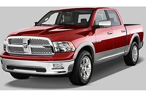 Black Horse Off Road 8 Pieces Chrome ABS Keyhole Driver-side only No Smart Key Exterior Door Handle Cover Trims BH-DH119