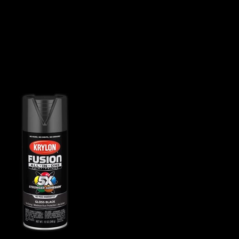 SPRY PNT FSN GLS Black Krylon