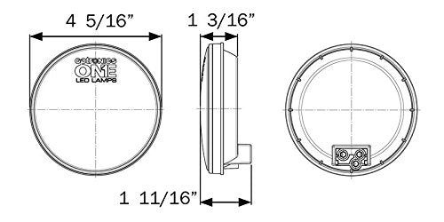 LED Tail Light Optronics STL003RBP