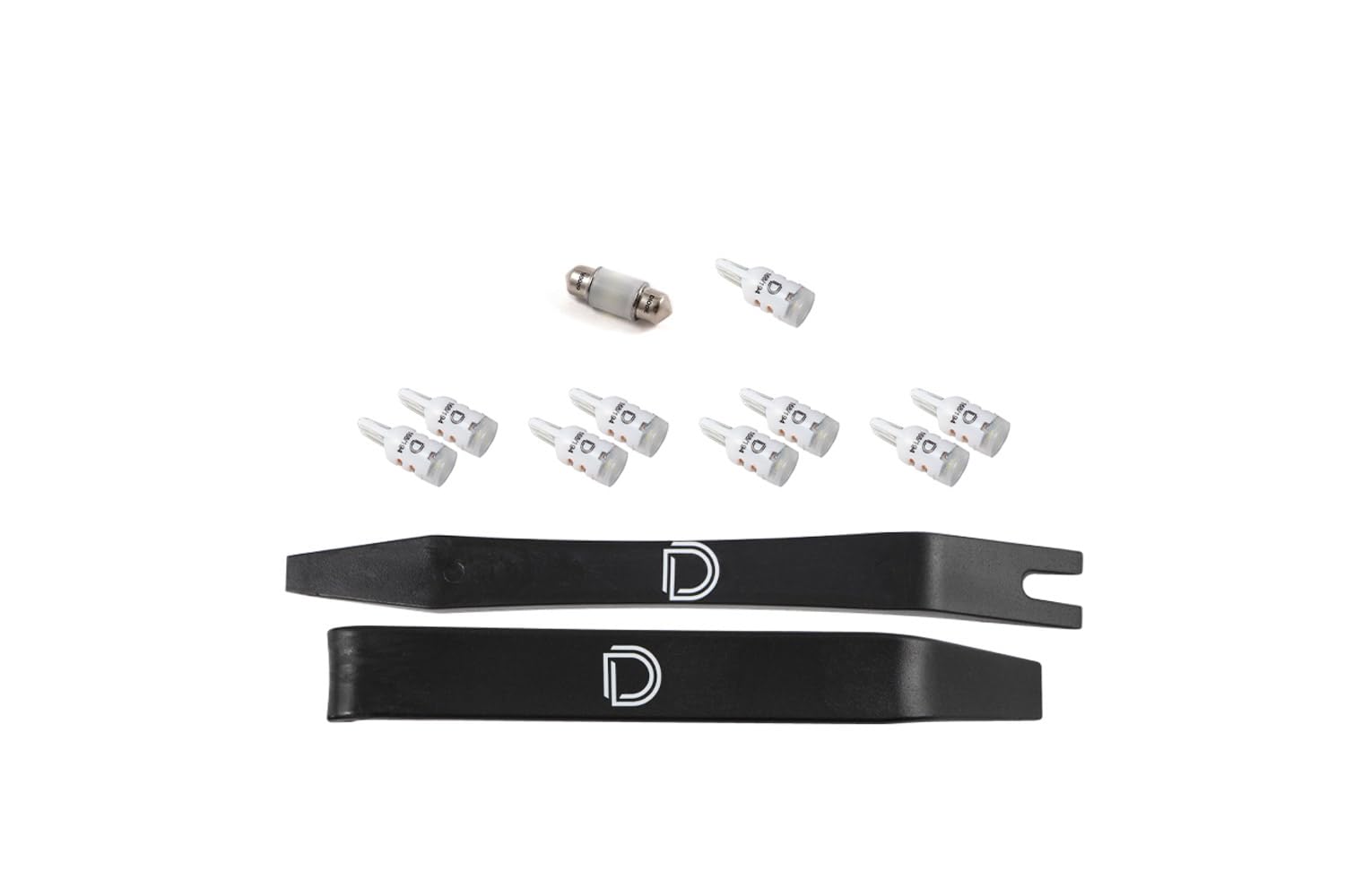 Diode Dynamics interior bulb pack LED compatible with Toyota Prius 2016-2022, Stage 2