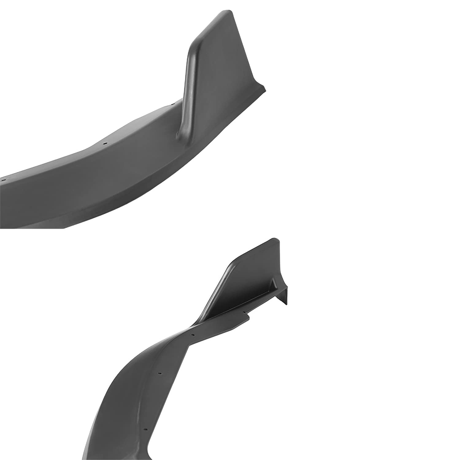 Matte Black Spec-D Tuning Front Bumper Lip Body Kit Spoiler Splitter Compatible with 2019-2022 Toyota Corolla
