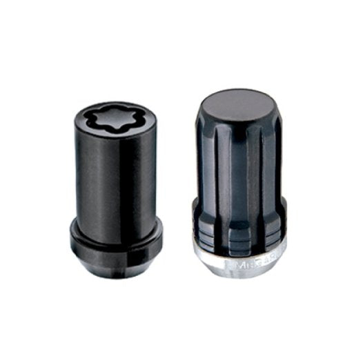 McGard SplineDrive 65510BK Black (M14 x 1.5 Thread Size) Wheel Installation Kit for 5-Lug Wheels, 16 Lug Nuts / 4 Locks / 1 Key / 1 Install Tool