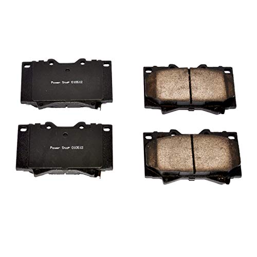 Power Stop Z16 16-772 Evolution Front Ceramic Brake Pads For Lexus LX470 1998-2007, Toyota Land Cruiser 1998-2007 [Model Specific]