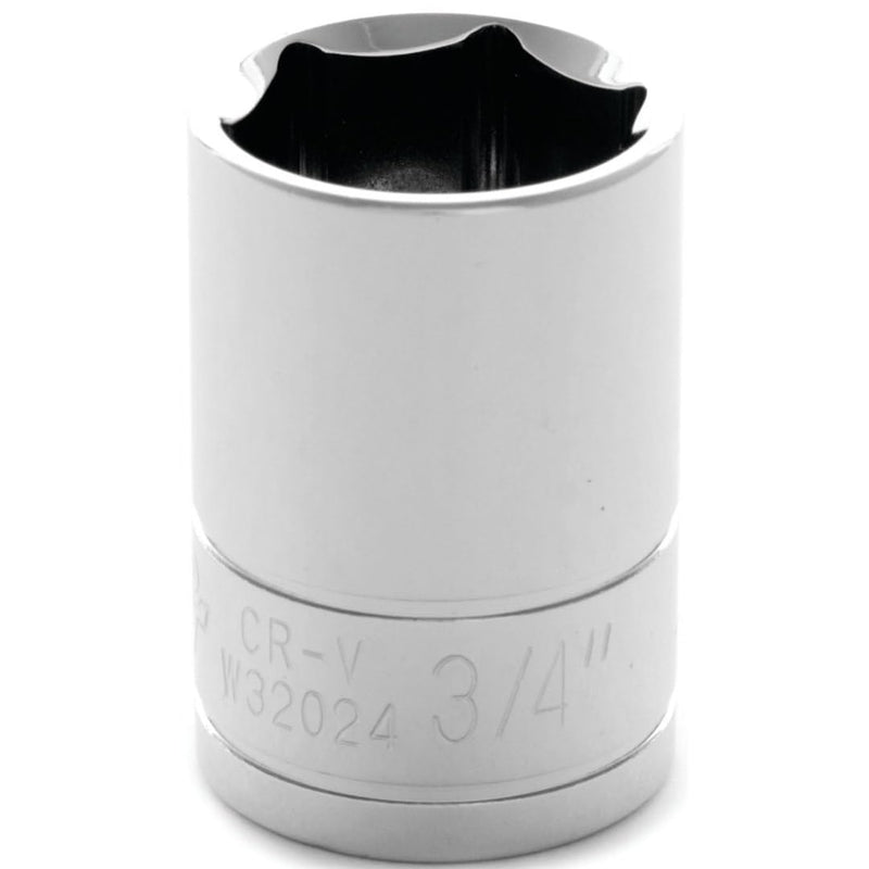 W32024 Performance Tool 6-Point Socket, 1/2-Inch Drive, 3/4