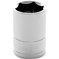 W32024 Performance Tool 6-Point Socket, 1/2-Inch Drive, 3/4