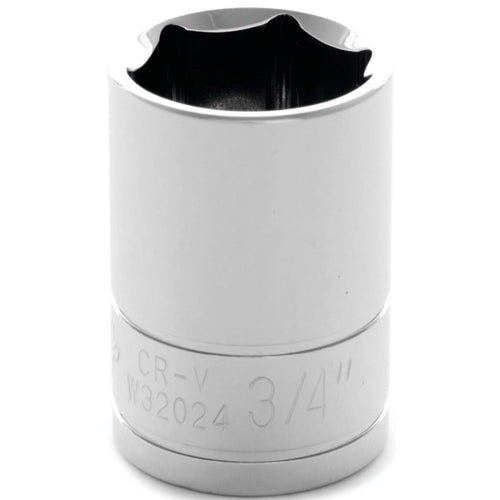 W32024 Performance Tool 6-Point Socket, 1/2-Inch Drive, 3/4