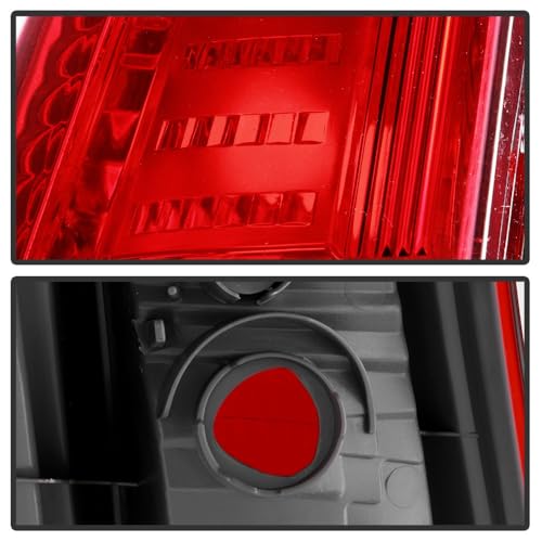 Honda CRV 07-11 Spyder (xTune) Red/Clear Tail Light (Bulbs not Included) - OE Left