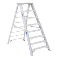 8-Foot Werner 375-Pound Duty Rating Type IAA Aluminum Stepladder