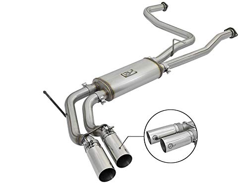 Rebel Series aFe Power 49-46126-P Performance Cat-Back Exhaust System