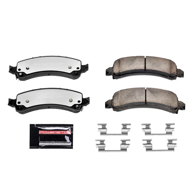 Power Stop Z36-974A Z36 Rear Truck and Tow Brake Pads For Cadillac Escalade, Avalanche 1500, Express 1500, Suburban 1500, Tahoe, Savana 1500, Yukon, Yukon XL 1500 [Model Specific]