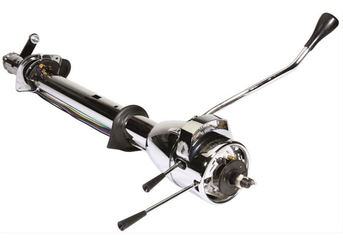 CSC677C Brothers Trucks Reproduction Tilt Steering Column - Chrome/Auto