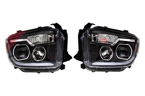 Renegade Series Winjet for [2014-2017 Toyota Tundra] Projector Headlights Switchback Sequential DRL Bar